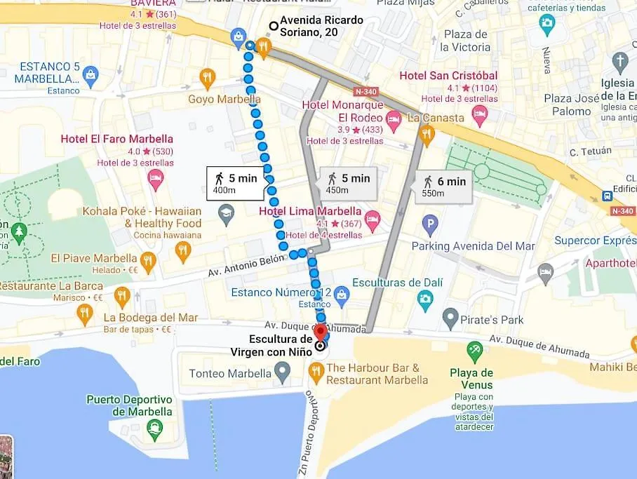 Centro Puerto Deportivo Opcion Parking Apartment Marbella